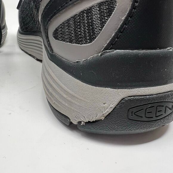 KEEN Utility ESD Work Shoes Men's 8.5 Black Sparta Low Height Alloy Toe Lace-up - Picture 9 of 11